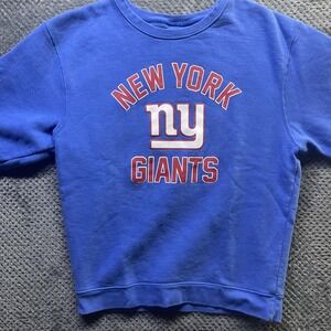 New York Giants Blue Team Apparel Sweatshirt Large #411
